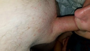 Wife takes cum in mouth and keeps sucking