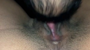 He licked my pussy and made me wet, then fucked hard